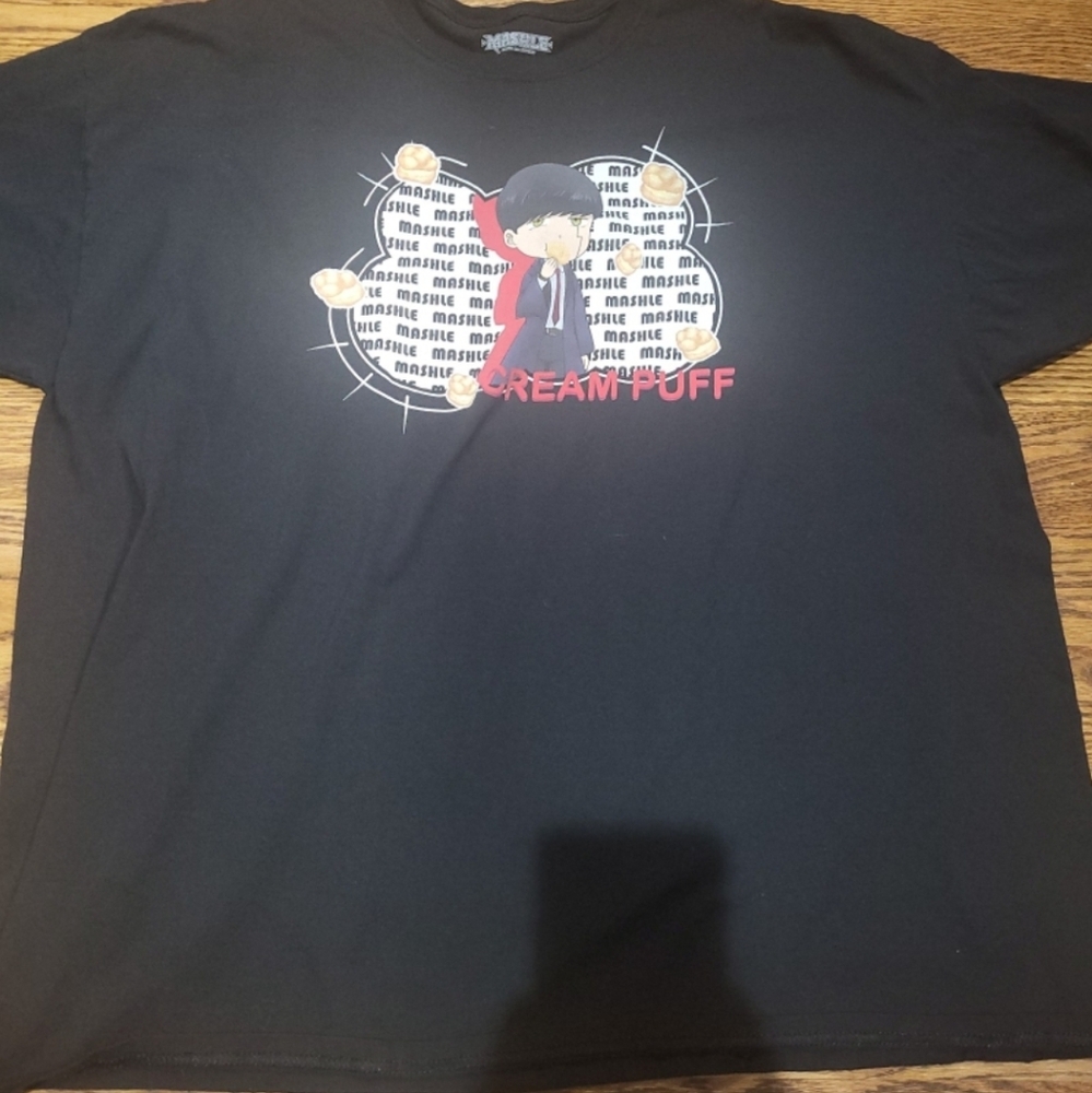 Black Mashle Cream Puff T-Shirt